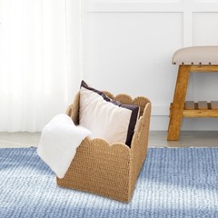 Storage Basket Tissue Toilet Basket DIY Organizer for Household Outdoor Home
