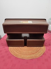 Vintage Rubbermaid Roughneck Carry Caddy Chocolate Brown #3154 Original Sticker