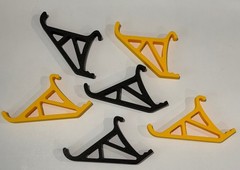 8 Pack of Upgraded Stronger Rubbermaid Fasttrack Fastrack Hooks Accessories