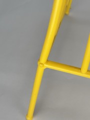 Vintage Yaffa Style Yellow Plastic Shoe Rack – MISSING ONE TOP PIECE – SEE PICS