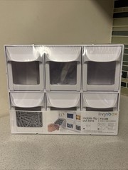 livinbox Plastic Tilt Out Bins Storage for MTG Commander, Arts, Crafts, Sewing