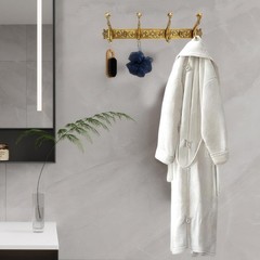 Rust-Resistant Antique Brass Coat Hooks – Stylish Wall Rack for Coats and Towels