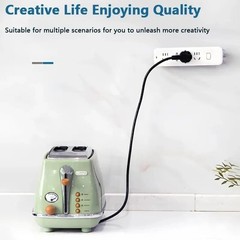10PCS Transparent Adhesive Wall Hooks Waterproof Heavy Duty Kitchen Bathroom