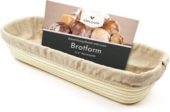 Banneton Bread Proofing Basket — Handwoven Rattan Banneton for Artisan