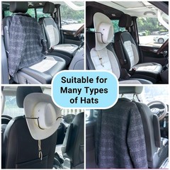 Yuoyar Cowboy Hat Holder for SUV and Car – Maintain Hat Shape – Truck Accessorie