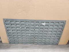 ⭐️⭐️⭐️⭐️⭐️ Stackable Bin Organizer Single Sided Metal Panel 35.75″x19″