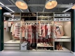 New IKEA KOMPLEMENT Beige Drawer With Glass Front 50×58 cm (19 5/8×22 7/8 “)