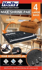 Vacuum Storage Bags Clothing Travel Bedding Space Saver 4 Pack