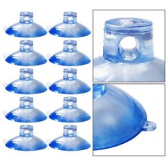30mm Dual Hang Suction Cup With Side Hole Plastic Rubber Suckers Set