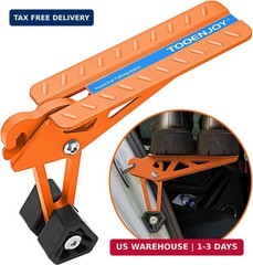TOOENJOY Universal Fit Car Door Step, Foldable Roof Rack Door Step Up on Door La