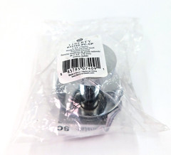 Set of Two (2) Liberty Modern Round Post Hooks Polished Chrome Holds 35 lbs. NEW