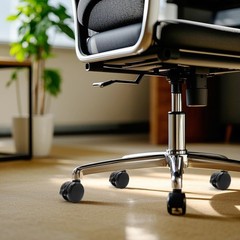 Office Chair Brake Twin Caster Wheels,Universal Fit 2 Inch Castors ,Smooth Si…