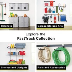 Rubbermaid FastTrack Garage Rail Storage Organization System
