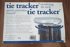 Perfect Solutions Tie Tracker Revolving Tie Rack Carousel Rotates Up To 30 Ties