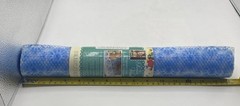 Pioneer Woman Refrigerator Shelf Liner Blue Floral Burst Pattern 15 In x 6 Ft