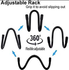 Flexible Over The Seat Hard Hat Rack Hard Hat Holder Hard Hat Hanger for