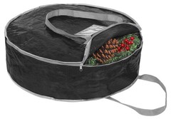 Wreath Storage Bag By 36″ – Garland Holiday Container Tear Resistant Material…