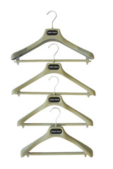 Set of 4 GIORGIO ARMANI Flocked Velvet Coat Jacket Suit Dress Pants Hangers 16″