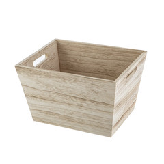 Better Homes & Gardens Natural Wood Stacking Open Front Decorative Storage Bins