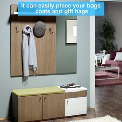 HAHAYOO 10 PCS Wall Coat Hooks, Black Heavy Duty Metal for Coats, Hats, Bags