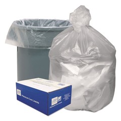 Good ‘n Tuff GNT3037 30″x36″ 30-Gal 8 mic Waste Can Liners – Natural 500/CT New