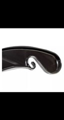 Plastic Dress Hangers 100 Black 17″ Retail Clothing Swivel Hooks Shirt Top