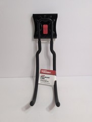 Hyper Tough Quick Release U Hook 6 inch Snap Rail Organizer – Wall Mount Garage