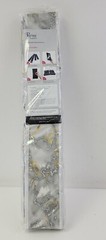 Periea S/4 Luxury Multi-Purpose Drawer Organizers Metallic Marble V39475