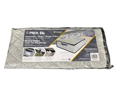 Simple Living Solutions Gray Underbed Storage Bag (16.5-in x 6.5-in x 24.5-in)