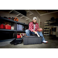 27-Gal. Hinged Storage Box in Olive Drab