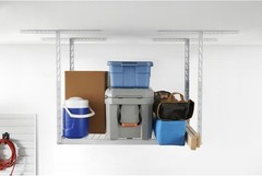 GLADIATOR OVERHEAD GEARLOFT STORAGE RACK 2 X 4 GALS24M1 HAMMERED WHITE