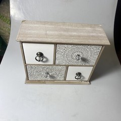DRAWER STORAGE JEWELRY BOX 9”x 11” x 4 1/2”