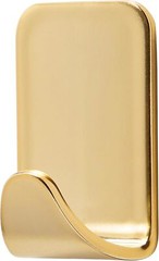 Command Small Metallic Hooks Brass Color, 4 and 5 4 Hooks,