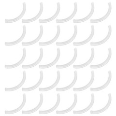 100Pcs Clear Hook Tips Sleeve Universal Fit Hanger Wire Protectors
