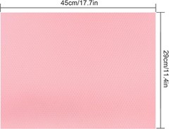 8 Pcs Refrigerator 17.7×11.4×0.04 inches, 8 Pack-pink/2 Green/3 Blue/3