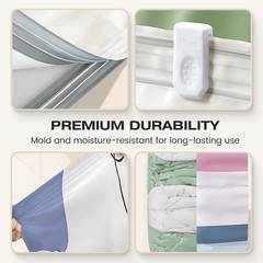 No-Pump Vacuum Storage Bags Large Cube Space Saver Compression Bags