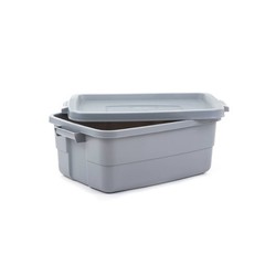 Rubbermaid 10gal Roughneck Storage Tote Gray