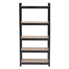 Upgrade 5 Tier Shelf Garage Steel Metal Storage Adjustable Rack Organizer