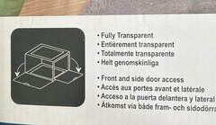 Shoe Box Storage Organizer, Stackable, Clear 4 Pack, New, Damaged Open Box