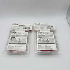 80 (2-40ct packs) 3M Command Damage-Free Hanging Decorating Clips NEW. Sealed.