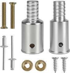 Metal Threaded Tip Repair Kit,Broom Handle Threaded End,Palo Para Trapeador,Broo