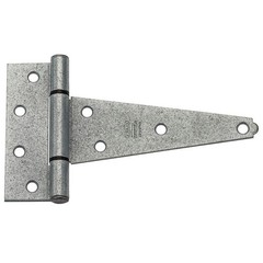 National Hardware N129-452 Galvanized Steel Extra Heavy T-Hinge 6 in.