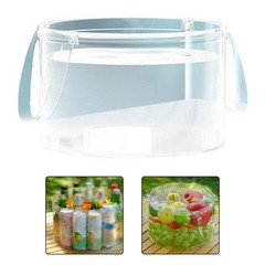 Foldable Bucket Portable Outdoor Large Capacity Travel Water Basin for Camping