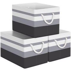 Storage Bincollapsible Storage Basket For Organizinglarge Storage Boxes With Rop