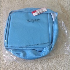 Thirty-One – Mini Utility Bin Aqua Circle Spirals NIP
