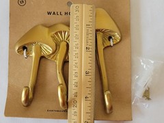 Solid Brass Mushroom Wall Hooks – Coat Hook Towel Door Key Hanger