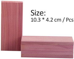 Cedar Blocks For Clothes Storage Red Ceder Blocks Cedar Planks 16 Pcs NEW