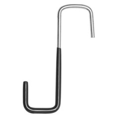 6″ Hang On Rafter Bike Storage Hanger Hook 1/4″ Zinc Vinyl Coated 25 lb Capacity