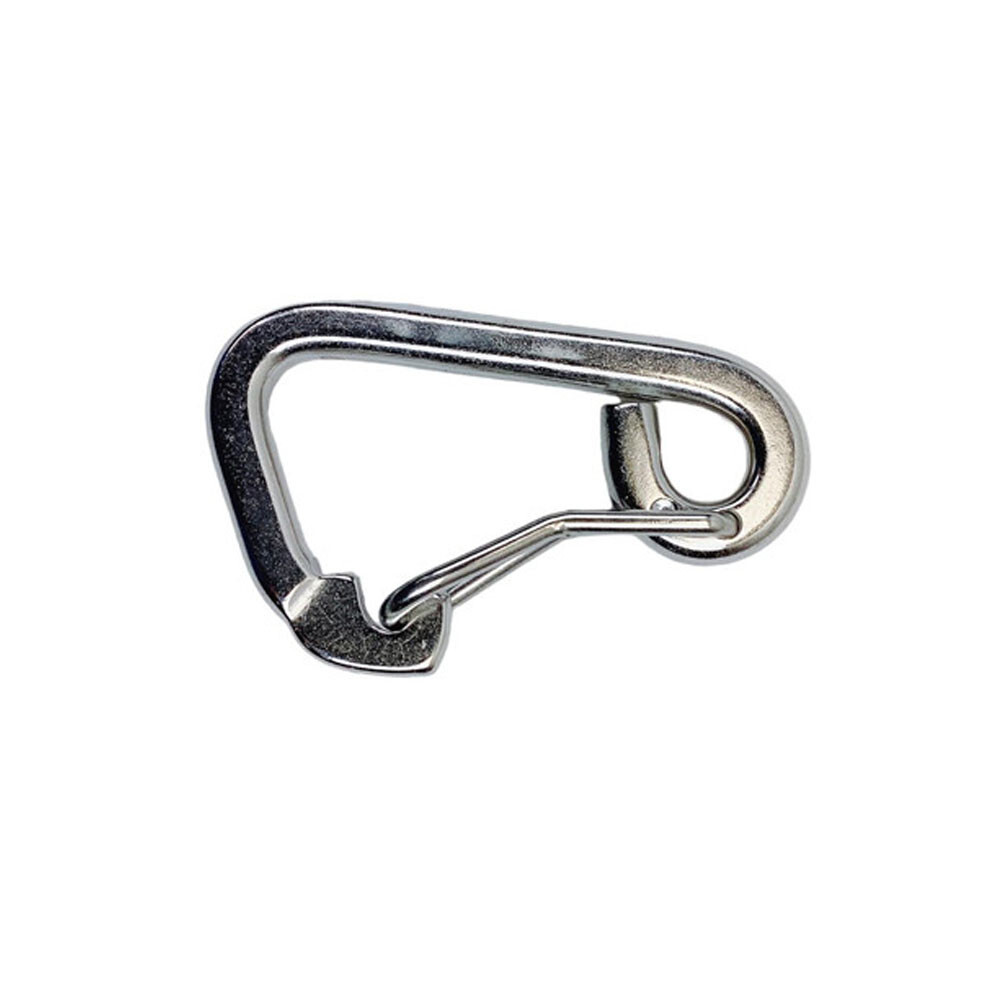 3/8″ Harness Clip Spring Gate Snap Hook Carabiner Hook Stainless Steel T316
