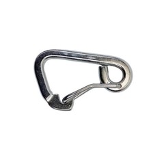 3/8″ Harness Clip Spring Gate Snap Hook Carabiner Hook Stainless Steel T316